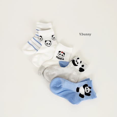 vbunny/3. apple socks set S(130-150)-L(180-210)