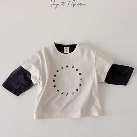 yogurtmansion/9. circle T-shirt XS-XL