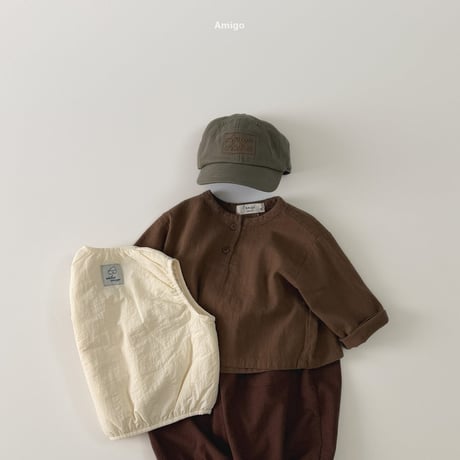 amigo/44. natural peach shirt XS-XL