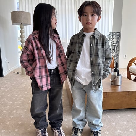 our/28. haver check shirt JS-JXL