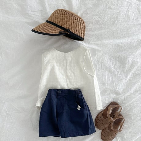 minirobe/19. Oha Sleeveless Blouse  S-XL