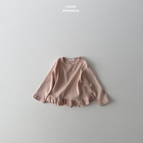 lindo/70. may fril T-shirt XS-XL