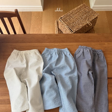 ohho/5. fer stripe pants S-2XL