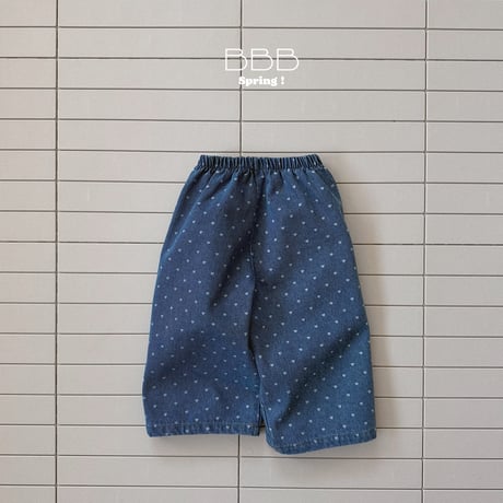 bellabambina/68. bebe heart denim set 12M-S