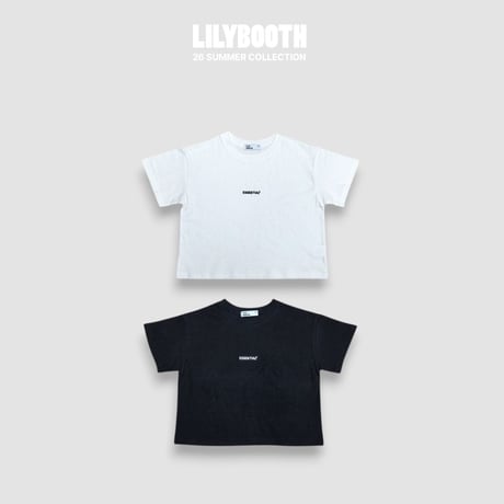 lilybooth/50. plan essential half t T-shirt JS-JL