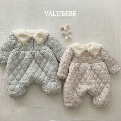 valubebe/92. shabette flower padding suit 6M-18M