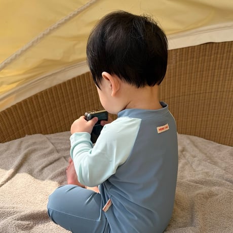 hereiam/28. bunny rashguard suit 12M-18M