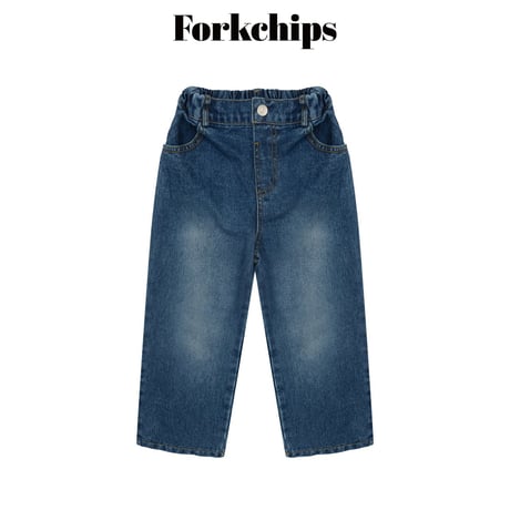 forkchips/1. canvas denim pants M-XL