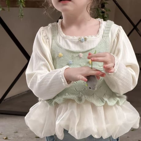 aiai/28. pposong cuty knit vest 90-130