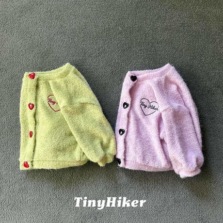 tinyhiker/12. tie heart cardigan XS-XL
