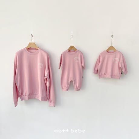 oottbebe/46. moment ( kids ) man-to-man XS(1-2Y)-XL(6-7Y)