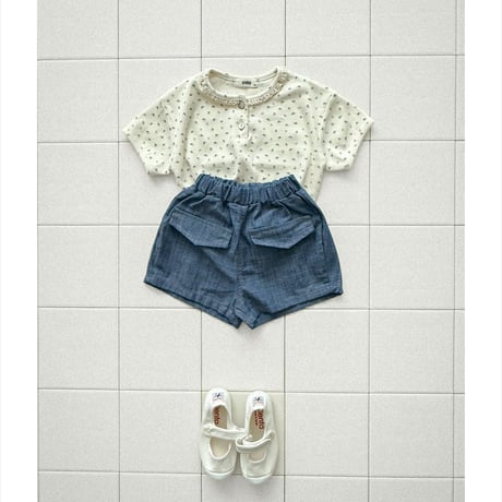 onu/30. flower lace T-shirt XS-XL