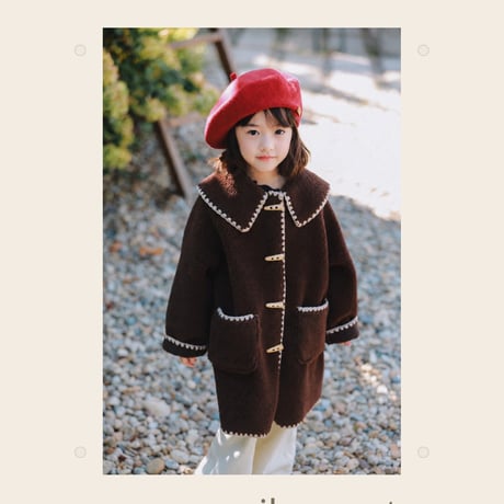monatelier/10. merry sailer coat S-2XL