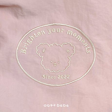 oottbebe/59. teddy hood windbreaker XS(1-2Y)-XL(6-7Y)