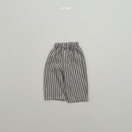 amigo/29. lapping stripe pants XS-XL