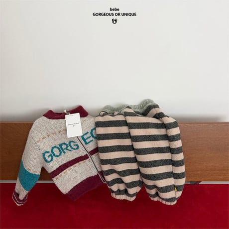 gou/20. B- hana only zipup 3(12-18M)