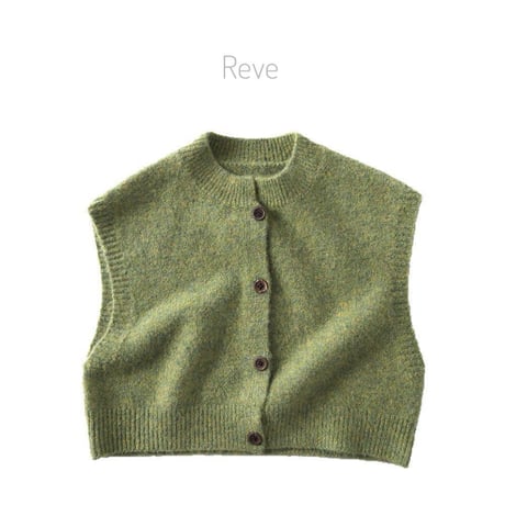 reve/17. olive best cardigan S-2XL