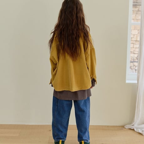 navi/75. butter denim baggy pants S-XL