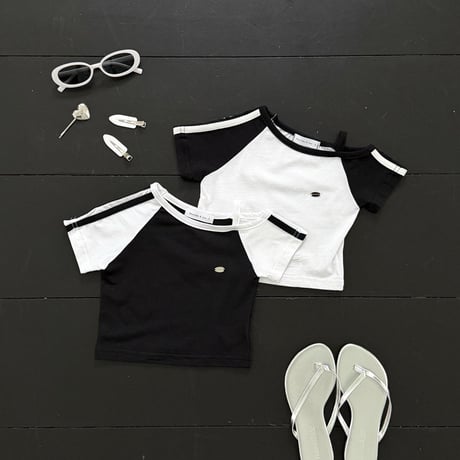 matilda/139. two color line T-shirt 5-13