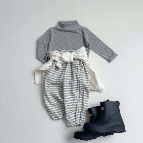 minirobe/12. Blossom Half Turtleneck Tee S-XL