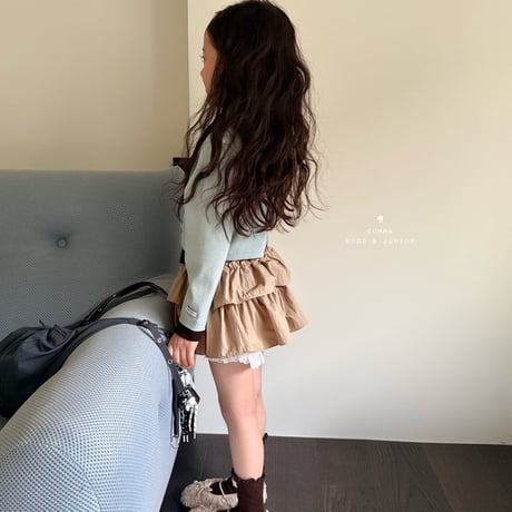 comma/35. two color cardigan 140-150