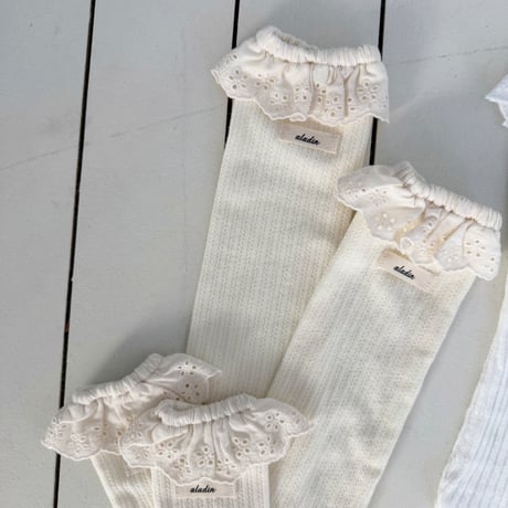aladin/33. lace point socks S-M
