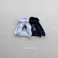 blackbean/43. beanie hood T-shirt S-XL