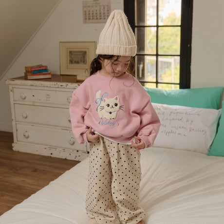 melikey/55. polka_dot corduroy P  XS-XL
