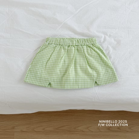 ninibello/60. check skirt XS-XL