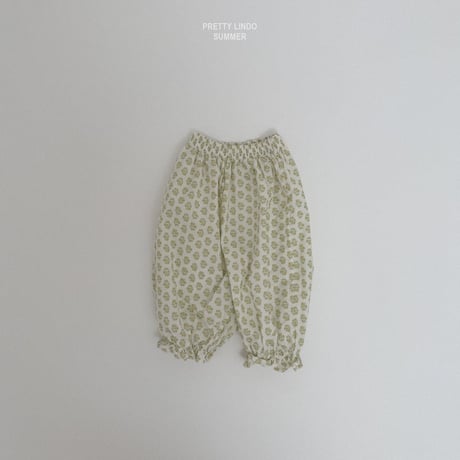 lindo/22. mimi shirring ( flower ) jogger XS-XL
