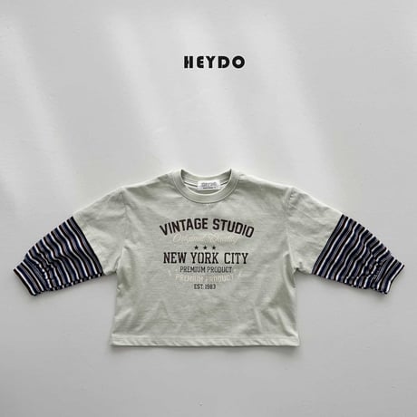 heydo/8. vintage double T-shirt JS-JL