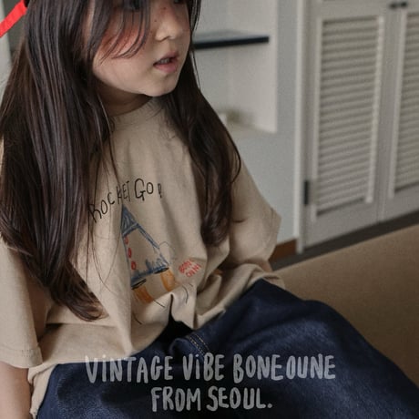 boneoune/4. rocket half t T-shirt JS-JL