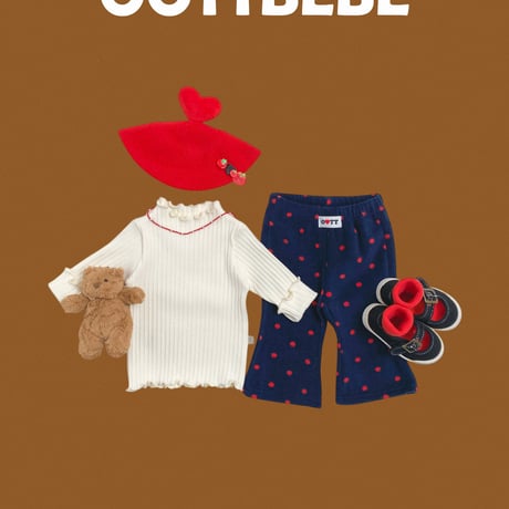 oottbebe/22. cellin golgi nalrari T-shirt XS(0-1Y)-XL(4-5Y)