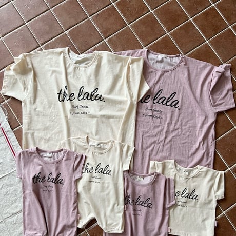 thelala/46. lettering suit XS-M