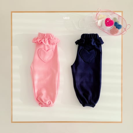 ueo/30. heart fril jogger JS-JM