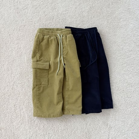 fromi/11. Velveteen Cargo Pants S-XL