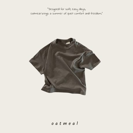 oatmeal/22. double basic round XS-XL
