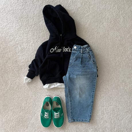 fromi/57. New York Embroidery Hoodie? S-XL