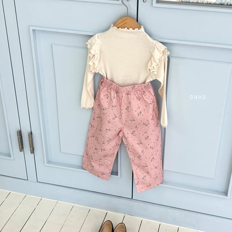 ohho/20. blla flower pants S-2XL