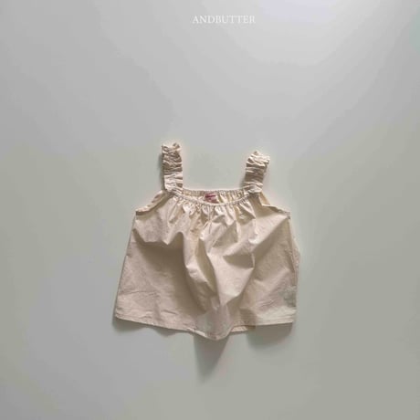 andbutter/23. Shirring sleeveless S-XL