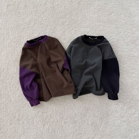fromi/46. Mori Stripe Tee JS-JM