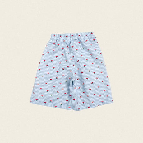 oottbebe/80. cherry stripe pants XS(1-2Y)-XL(6-7Y)