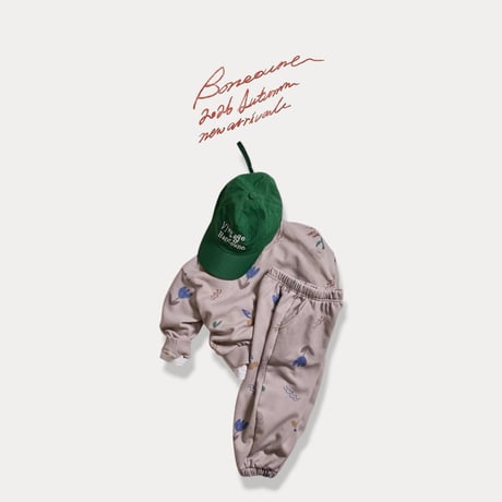 boneoune/97. flower man-to-man XS-XL