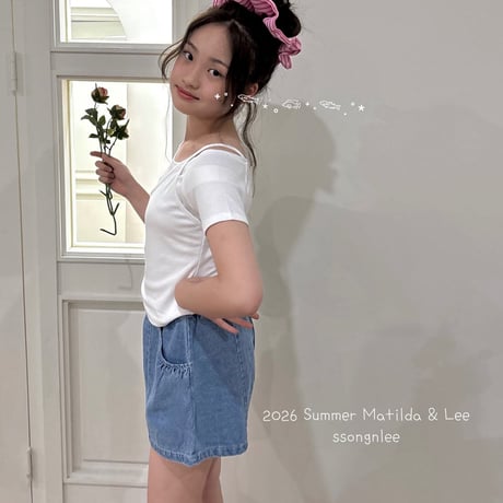 matilda/154. unbal strap T-shirt 15-19