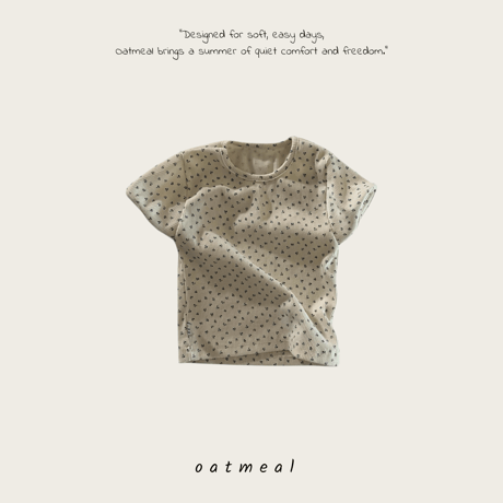 oatmeal/14. flower round XS-XL