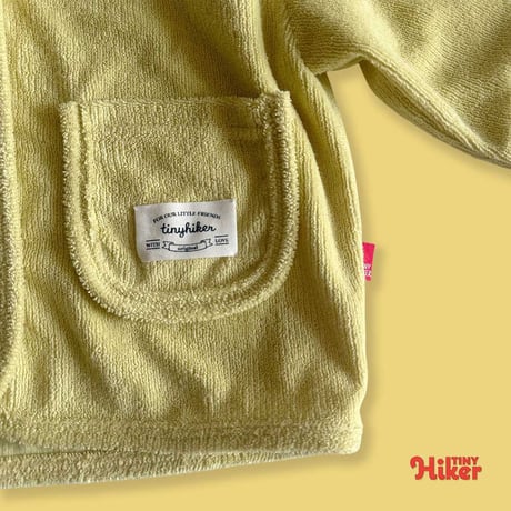 tinyhiker/43. terry hood cardigan XS-XL