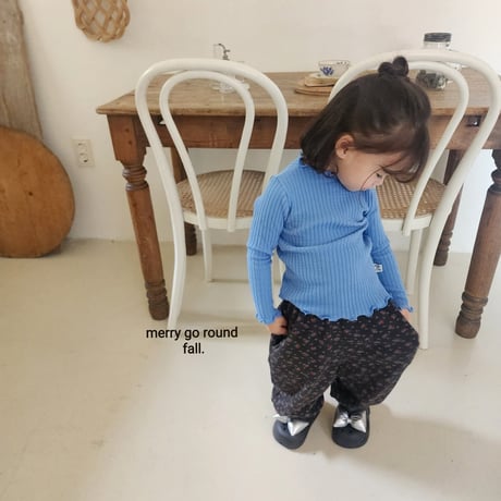 merrygoround/2. flower jogger pants XS-2XL