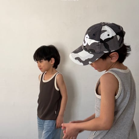 hibuddy/5. waffle sleeveless S-XL