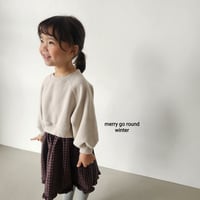 merrygoround/17. check man-to-man one-piece XS-2XL