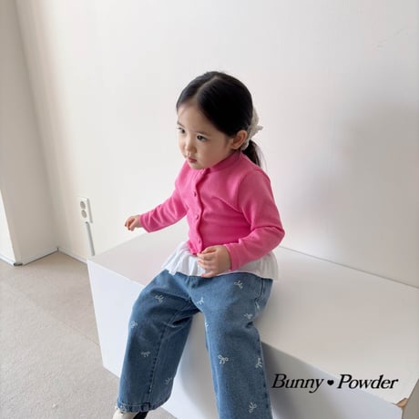 bunnypowder/60. heart button cardigan 2XL-4XL